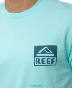Aruba Blue 2286N578 Wellie Short Sleeve Tee Reef Men - Image 3