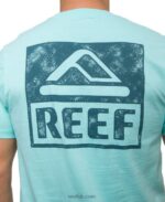 Aruba Blue 2286N578 Wellie Short Sleeve Tee Reef Men - Image 4
