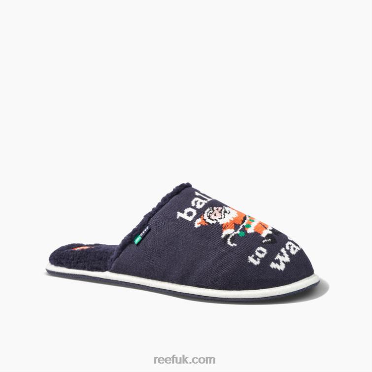Balls To The Walls 2286N549 Reef X Tipsy Elves SlippersMen - Image 5