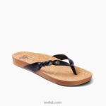 Black 2286N49 Cushion Court Twist Reef Women