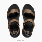 Black/Brown 2286N379 Leather Fanning Baja Reef Men - Image 3