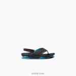 Black/Brown/Blue 2286N832 Little Fanning Reef Kids - Image 3