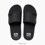Black/Silver 2286N332 Fanning Slide Reef Men - Image 3