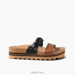 Black/Tan 2286N114 Cushion Vista Hi Twist Reef Women - Image 2