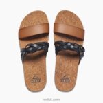 Black/Tan 2286N114 Cushion Vista Hi Twist Reef Women - Image 3