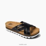 Black/Tan 2286N56 Cushion Bloom Hi Reef Women