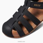 Black/Tan 2286N884 Kids Water Beachy Reef - Image 5
