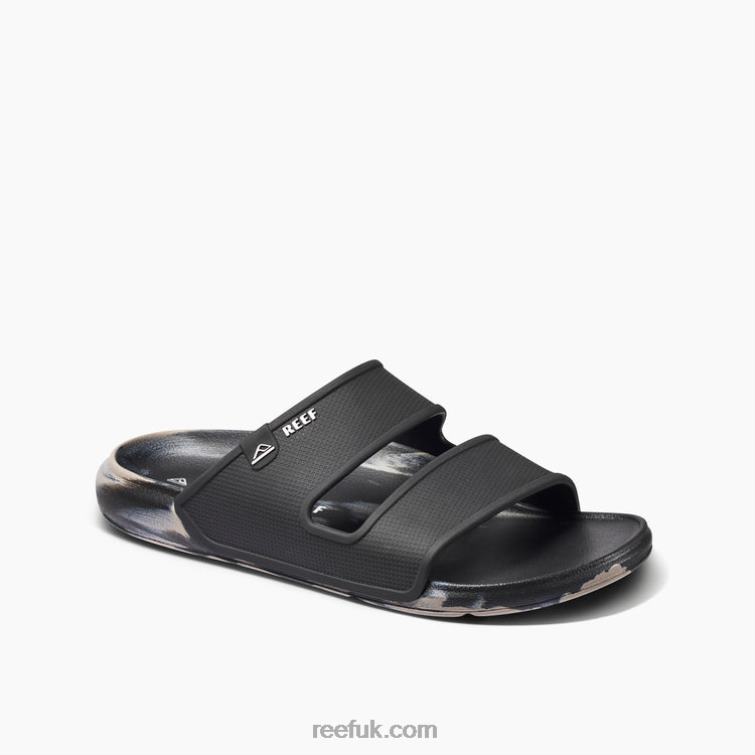 black_taupe_marble_2286n341_oasis_double_up_reef_men.jpg Black/Taupe Marble 2286N341 Oasis Double Up Reef Men - Image 1