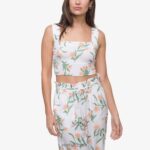 Bright White 2286N264 Drew Tank Reef Women