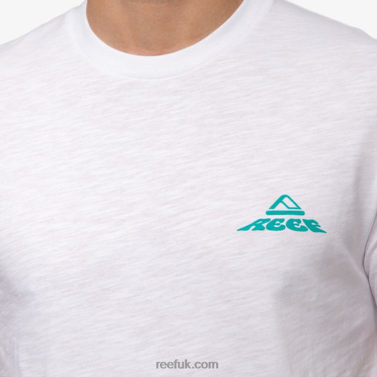 Bright White 2286N576 Float On Short Sleeve Tee Reef Men - Image 4
