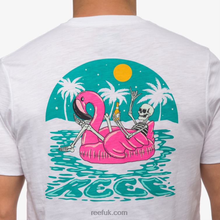 Bright White 2286N576 Float On Short Sleeve Tee Reef Men - Image 5