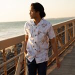 Bright White 2286N647 Farley Short Sleeve Shirt Reef Men - Image 2
