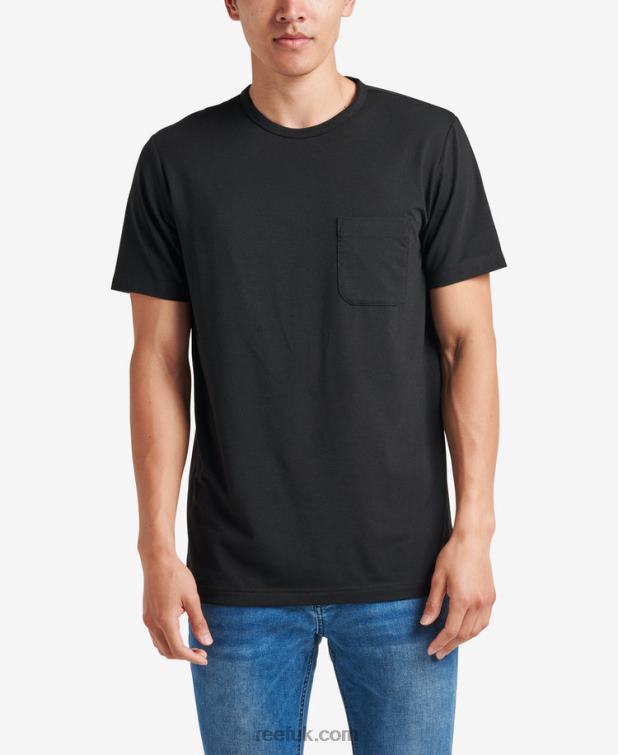 Caviar 2286N569 Smith Short Sleeve Pocket Knit Tee Reef Men - Image 1