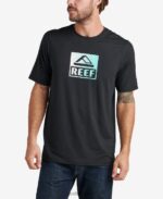 Caviar 2286N582 Rodeo Short Sleeve Loose Fit Rash Guard Tee Reef Men