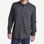 Caviar 2286N666 Rask Long Sleeve Flannel Reef Men