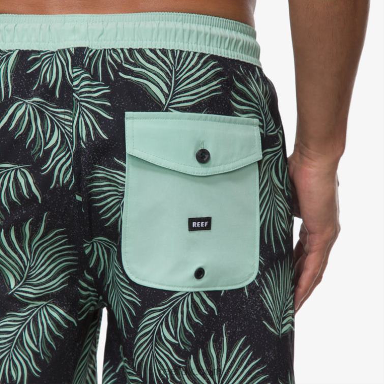 Caviar 2286N692 Reno Elastic Waist Board Short 17" Reef Men - Image 4