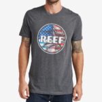 Charcoal Heather 2286N633 Wilson Short Sleeve Tee Reef Men