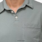 Chinois Green 2286N637 Walker Short Sleeve Polo Reef Men - Image 4
