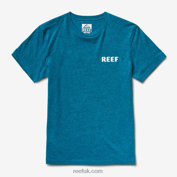 Cyan Black Heather 2286N575 Unite Short Sleeve Tee Reef Men - Image 3