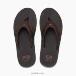 Dark Brown 2286N336 Leather Fanning Reef Men - Image 7