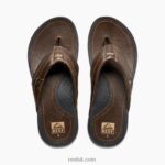 Dark Brown 2286N363 Reef Pacific LeatherMen - Image 3