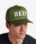 Dark Olive 2286N782 Barcelona Stretch Fit Hat Reef Men - Image 3