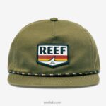 Dark Olive 2286N784 Savor Snapback Unstructured Hat Reef Men - Image 2