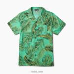 Electric Green 2286N668 Peters Short Sleeve Shirt Reef Men - Image 3