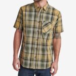 Fennel Seed 2286N662 Pardy Short Sleeve Woven Shirt Reef Men