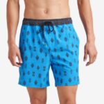 French Blue 2286N703 Billy Volley Short 17" Reef Men
