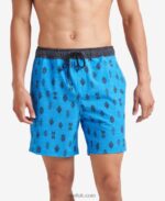 French Blue 2286N703 Billy Volley Short 17" Reef Men