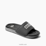 Grey/White 2286N451 One Puff Slide Reef Men