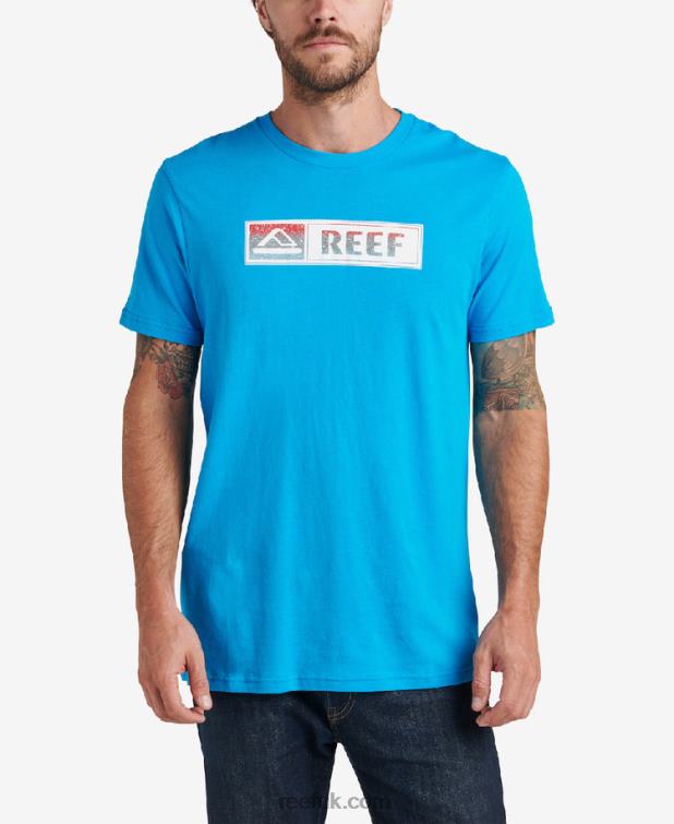 hawaiian_ocean_2286n599_lucis_short_sleeve_tee_reef_men.jpg Hawaiian Ocean 2286N599 Lucis Short Sleeve Tee Reef Men - Image 1
