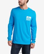 Hawaiian Ocean 2286N603 Wellie Graphic Long Sleeve Tee Reef Men