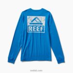 Hawaiian Ocean 2286N603 Wellie Graphic Long Sleeve Tee Reef Men - Image 3