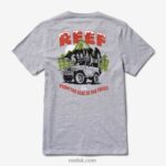 Heather Grey 2286N587 Timber Short Sleeve Tee Reef Men - Image 4