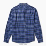 Indigo Blue 2286N650 Kosma Long Sleeve Flannel Shirt Reef Men - Image 3