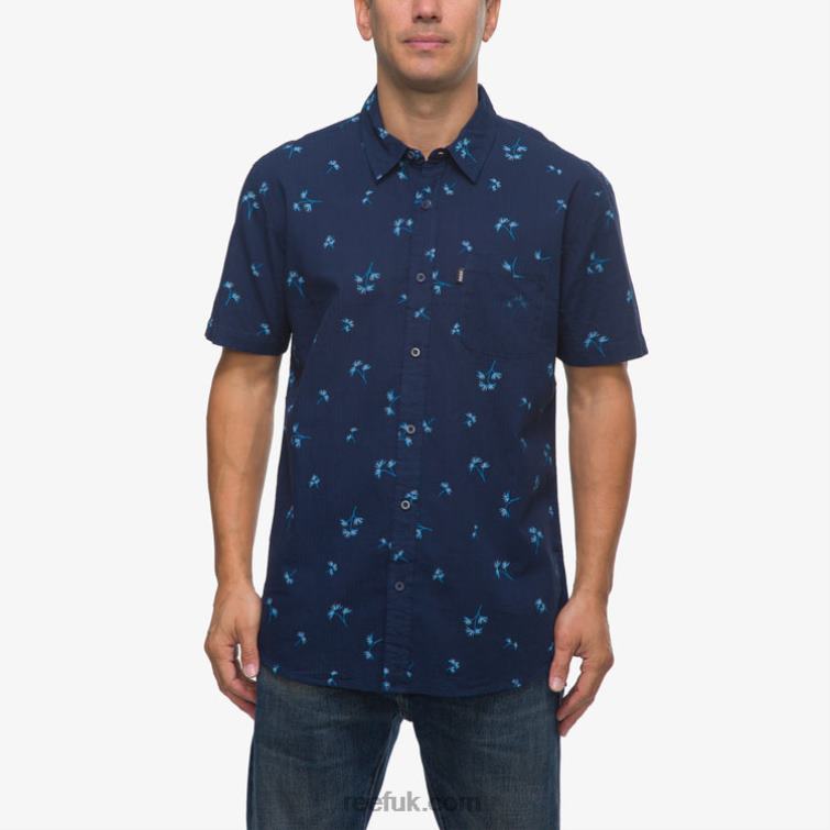 Insigna Blue 2286N644 Corbin Short Sleeve Shirt Reef Men - Image 1