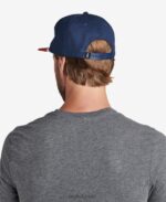 Jester Red 2286N801 Morter Flat Bill Hat Reef Men - Image 4