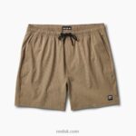 Kelp 2286N675 Fields Elastic Waist Walk Shorts 17" Reef Men - Image 3