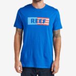 Lapis 2286N620 Stetson Short Sleeve Tee Reef Men