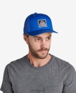 Lapis Blue 2286N803 Townsend Snapback Trucker Hat Reef Men - Image 3