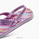 Lavender Hearts 2286N873 Little Ahi Reef Kids - Image 4