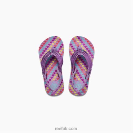 Lavender Hearts 2286N873 Little Ahi Reef Kids