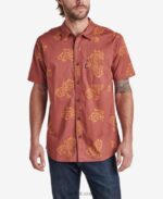 Mahogany 2286N642 Forge Short Sleeve Shirt Reef Men
