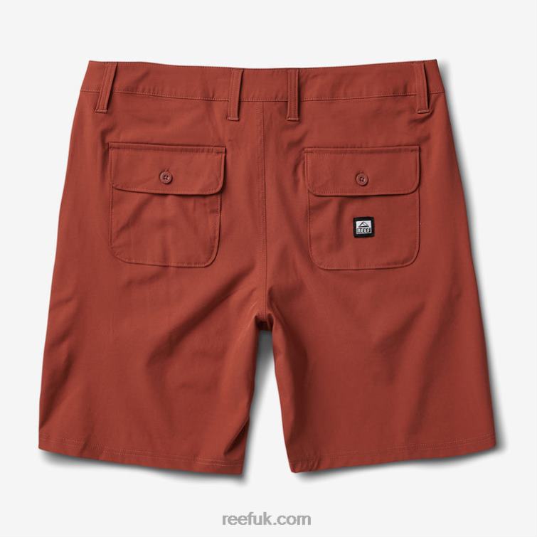 Mahogany 2286N677 Medford Hybrid Walk Short 19" Reef Men - Image 4