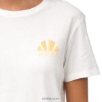 Marshmallow 2286N272 Lighter Short Sleeve Tee Reef Women - Image 3