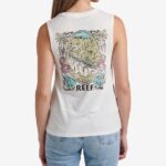 Marshmallow 2286N283 Adventure Muscle Tank Reef Women