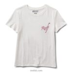 Marshmallow 2286N284 Flower Short Sleeve Tee Reef Women - Image 3