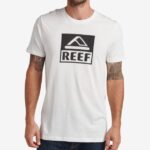Marshmallow 2286N605 Driver Short Sleeve Tee Reef Men